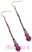 Glass Beaded Earring - click here for large view